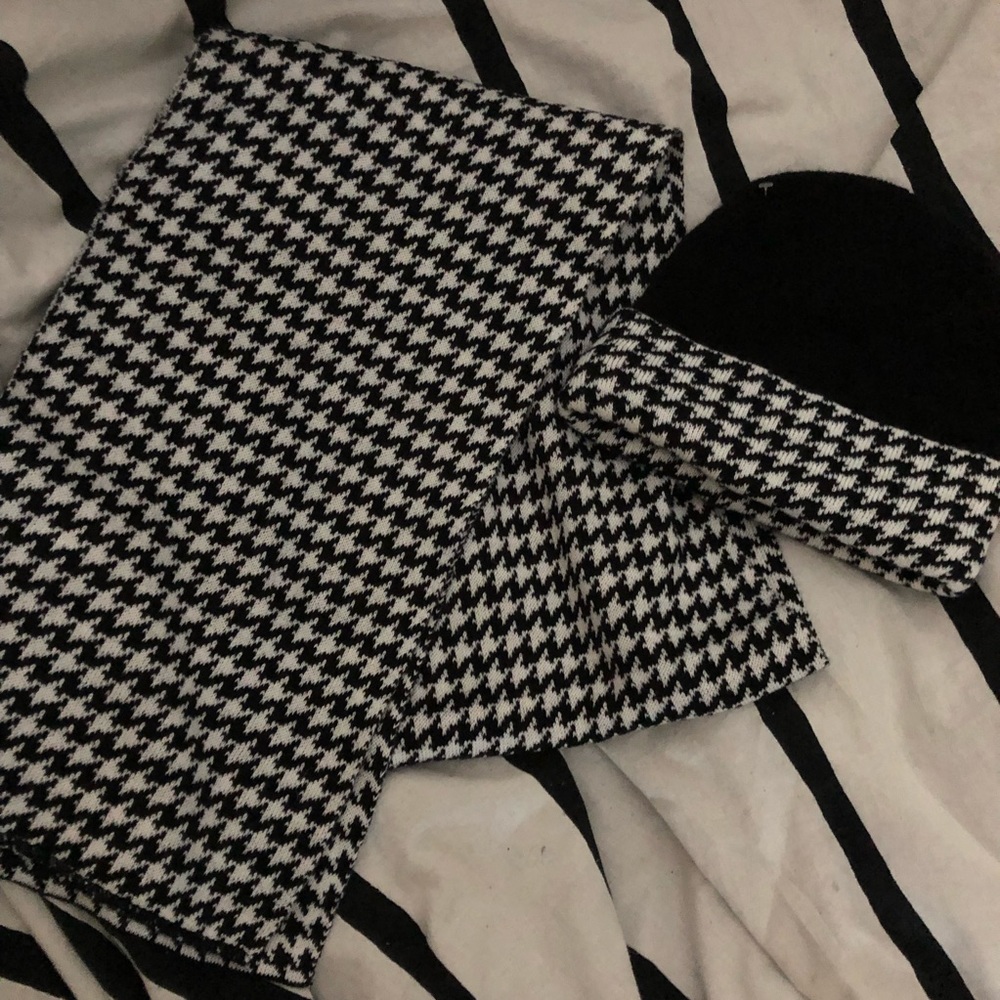 Scarf and hat pair
